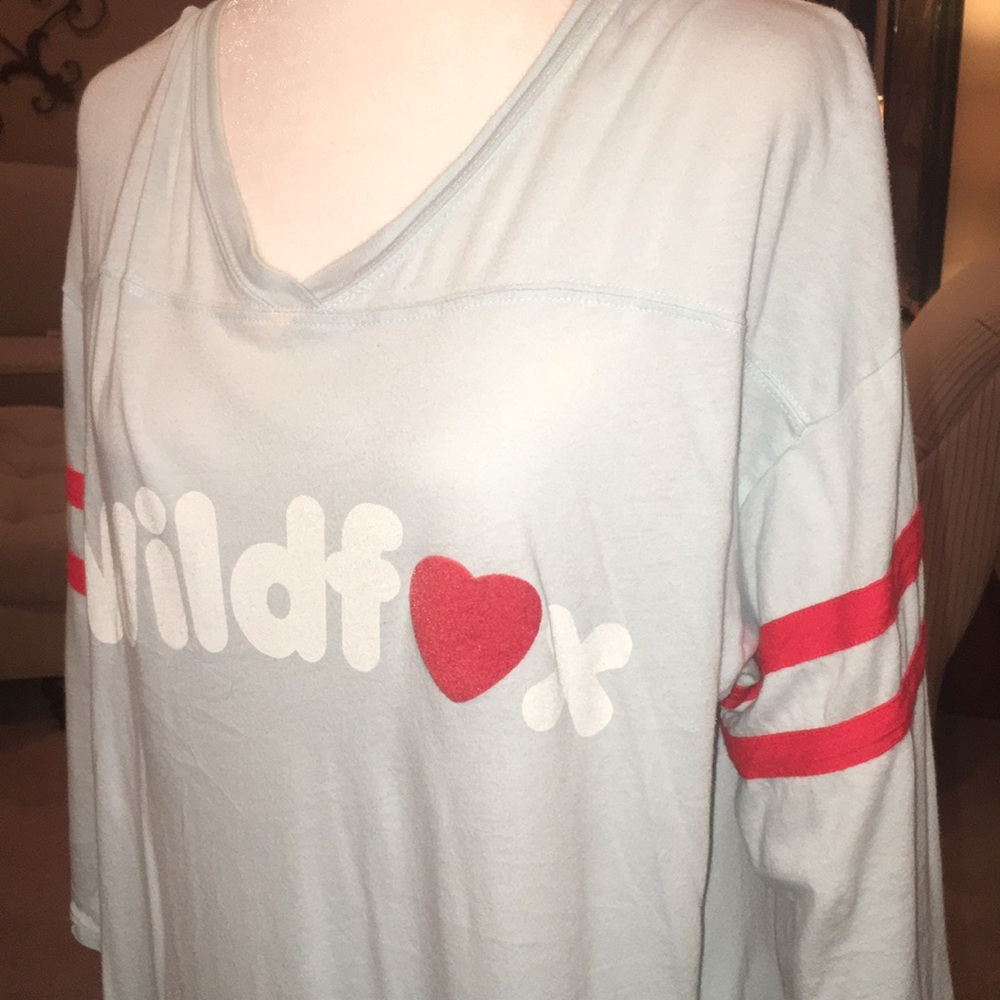 Wildfox Heart Logo Oversized Tee - Picture 11 of 16